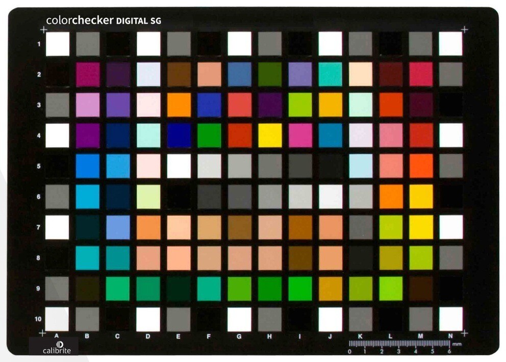 Цветовая мишень ColorChecker Digital SG на 140 полей