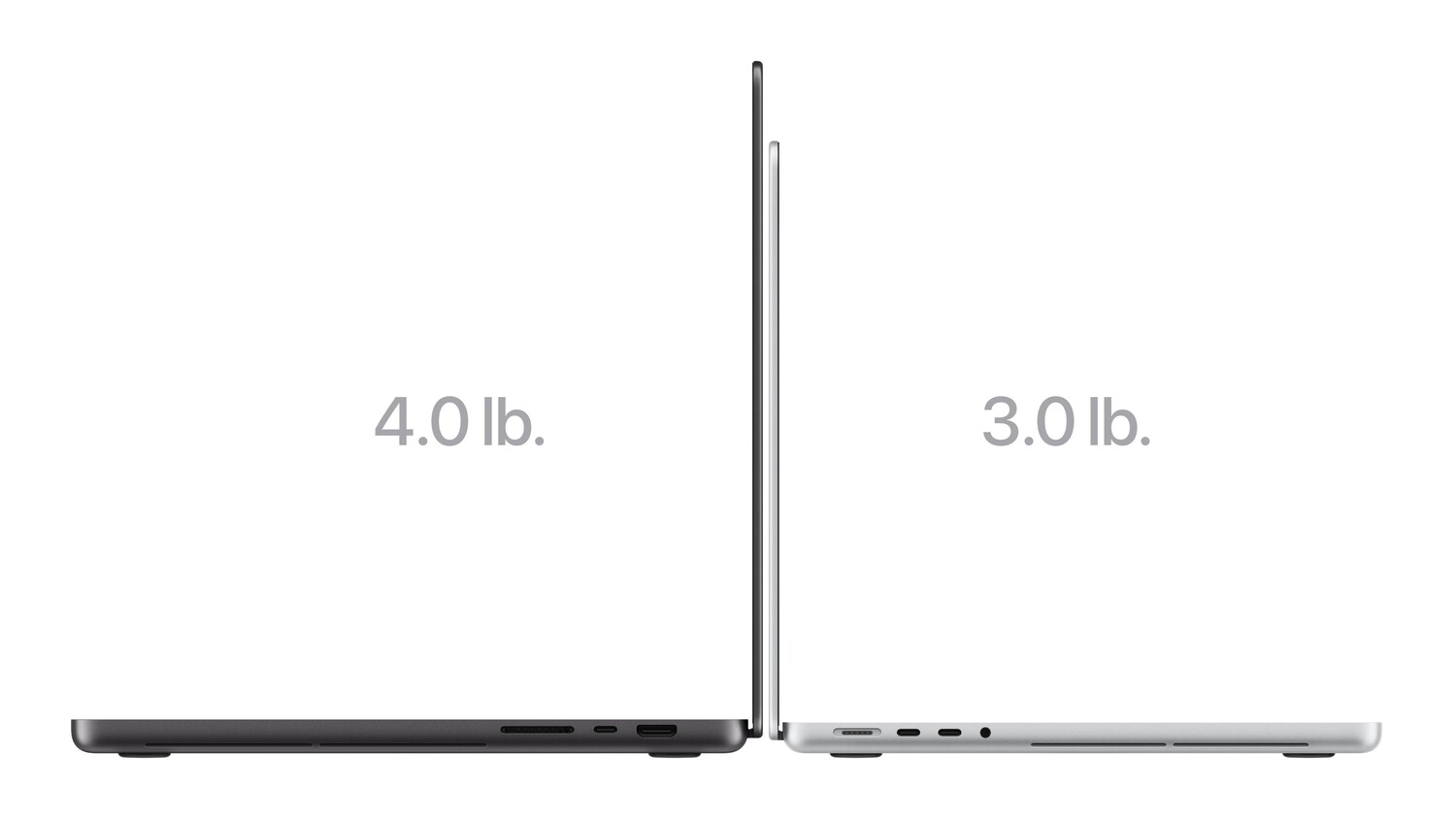 Тонкий корпус 14- и 16-дюймовых моделей MacBook Pro