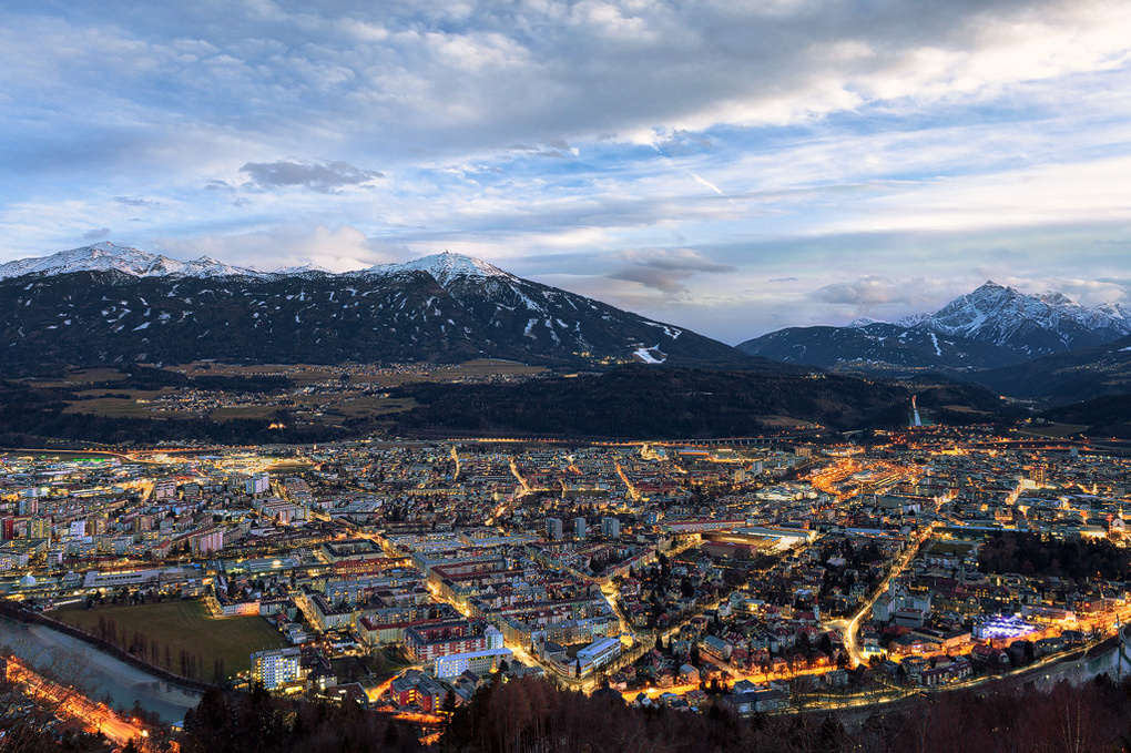 View Innsbruck by Felix Hofbauer