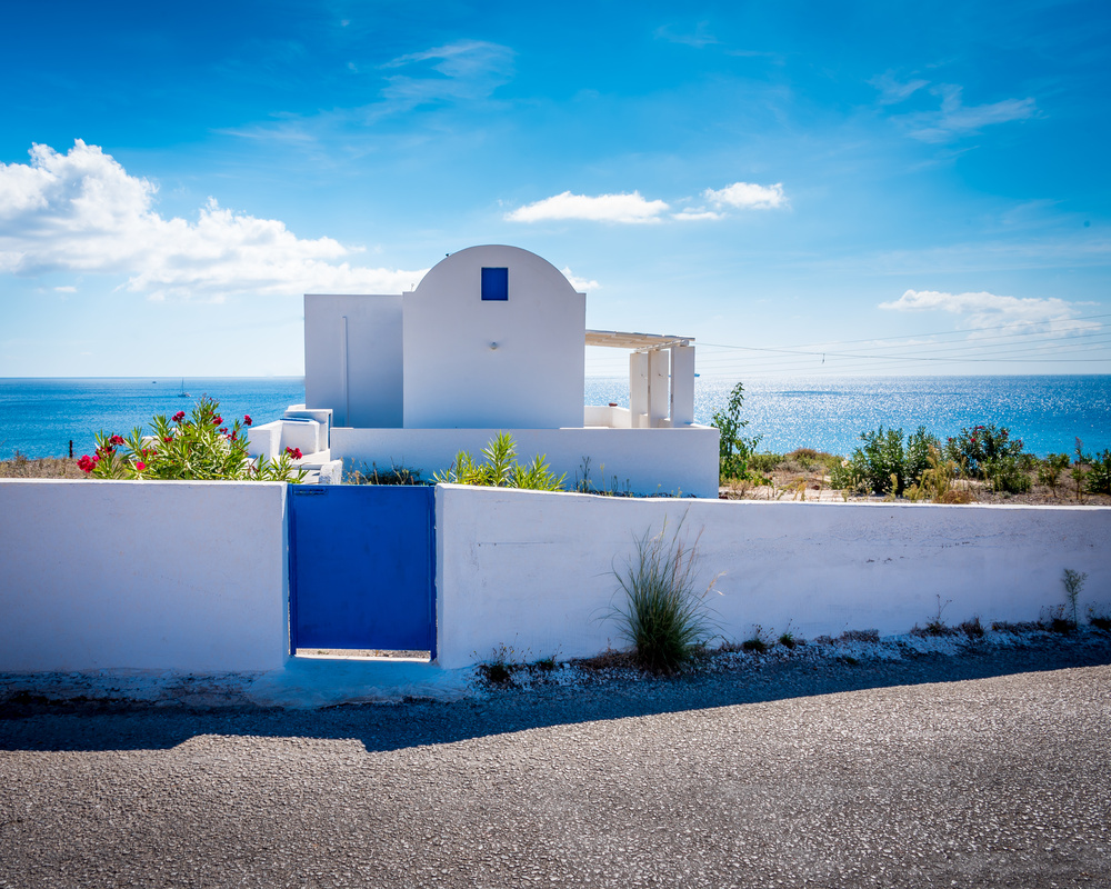 View Santorini House by Travis Manning