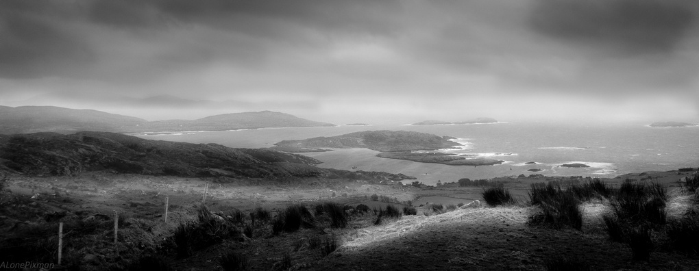View An Irish landscape by Lucas Strzepek