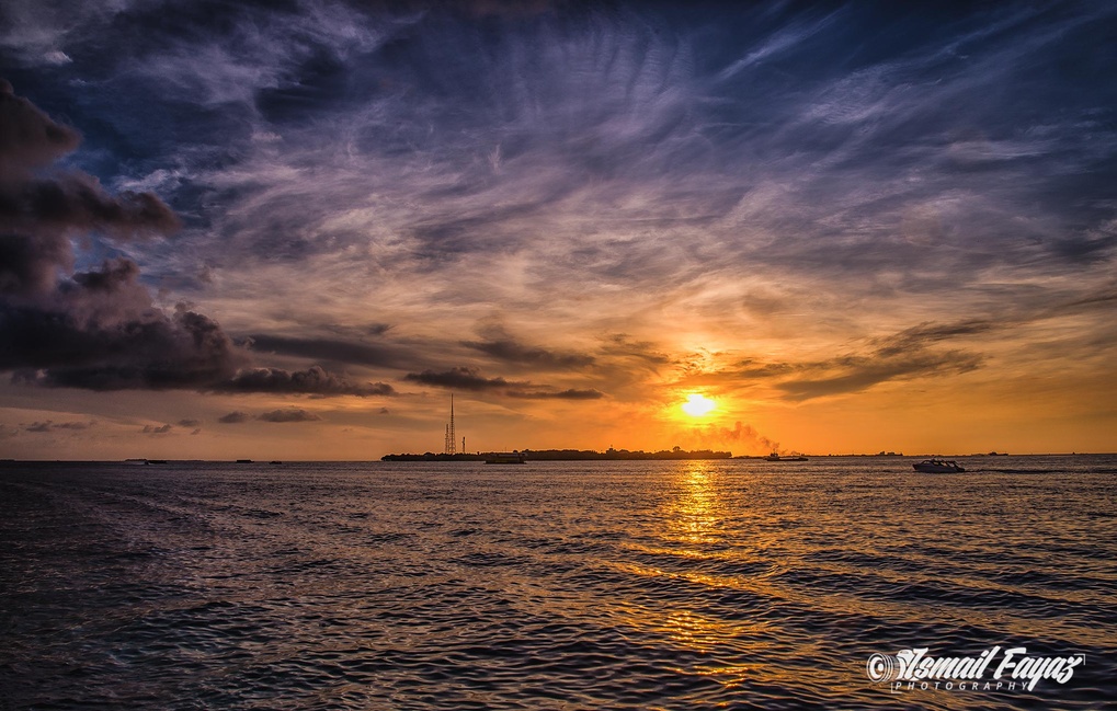 View Sunset by Ismail Fayaz