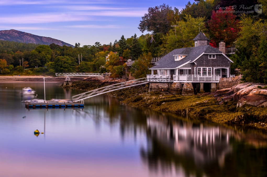 House Reflecting in Seal Harbor, Maine Aaron Priest on Fstoppers