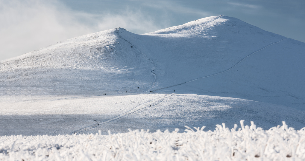 View Skiddaw and Snow by Dariusz Wasilewski