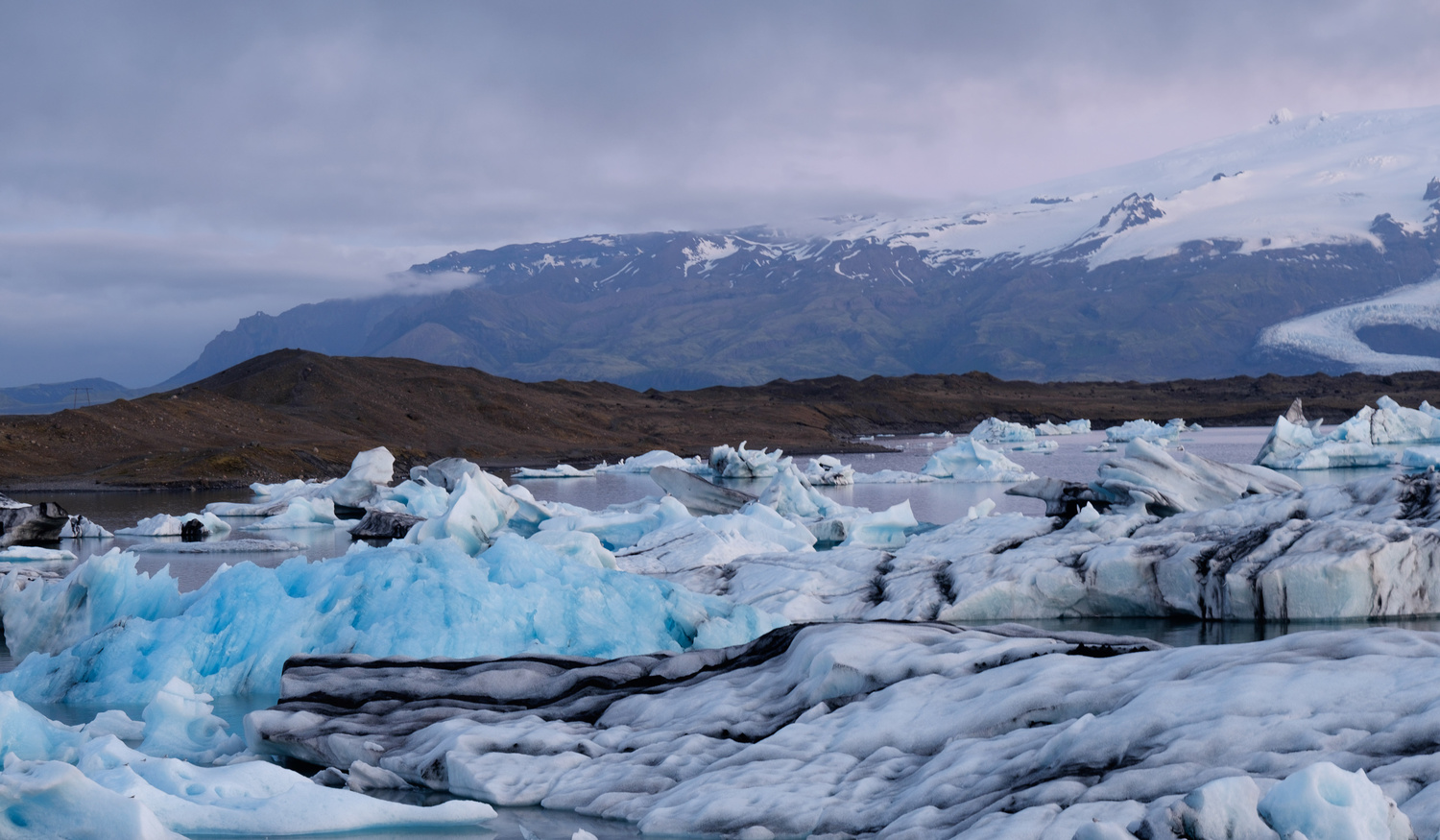 View Ice Lagoon by John Zimmerman