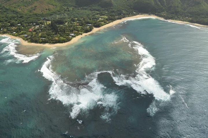 View Tunnels Beach (Reef) Kaui by Eric Hallenbeck
