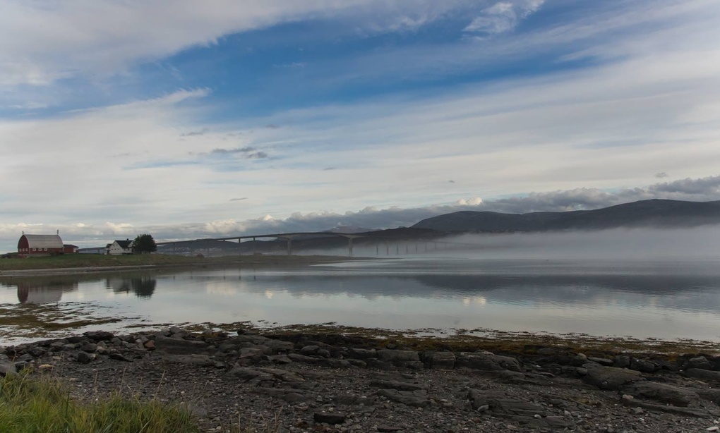 View Fog in Tromso. by Åsmund Johansen