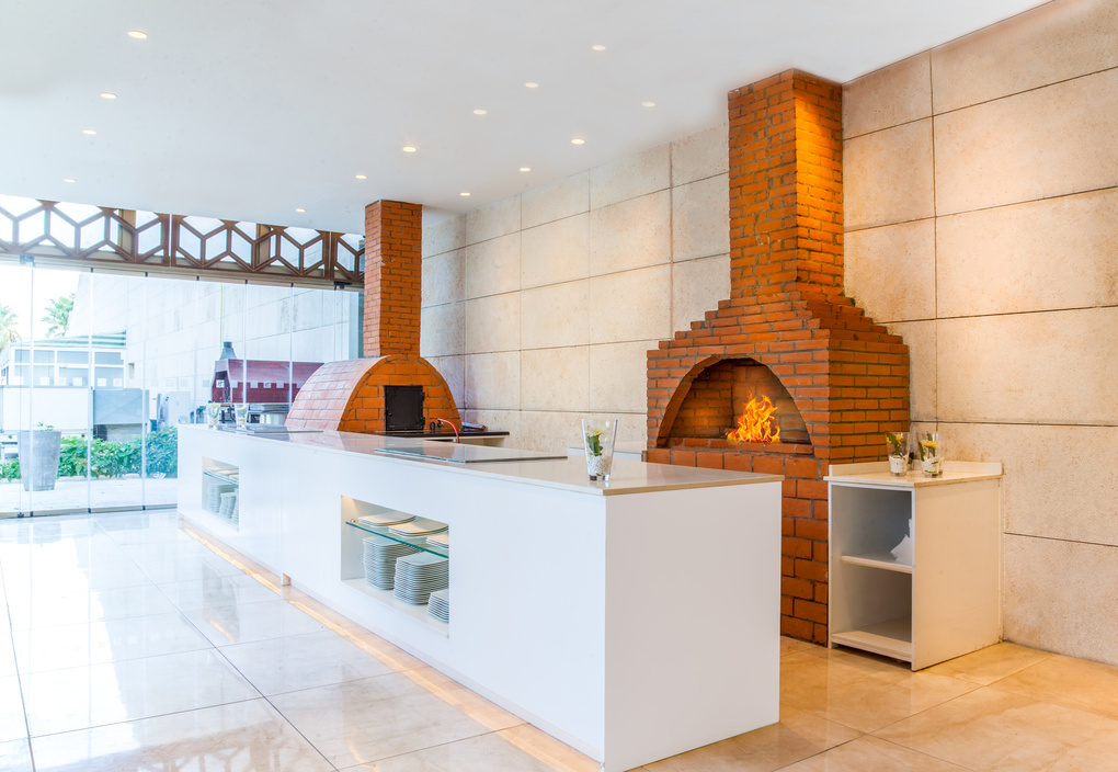 View Hotel Kitchen by Sam Karram