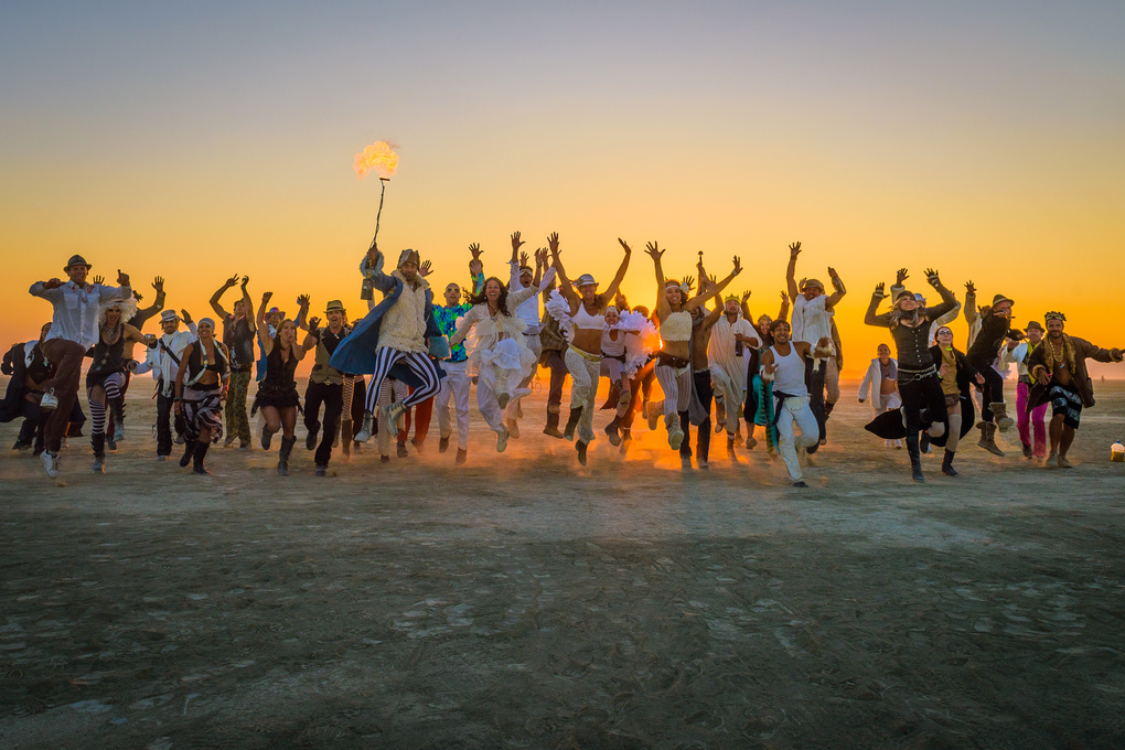 View Burning Man Sunrise by Ben Lazar