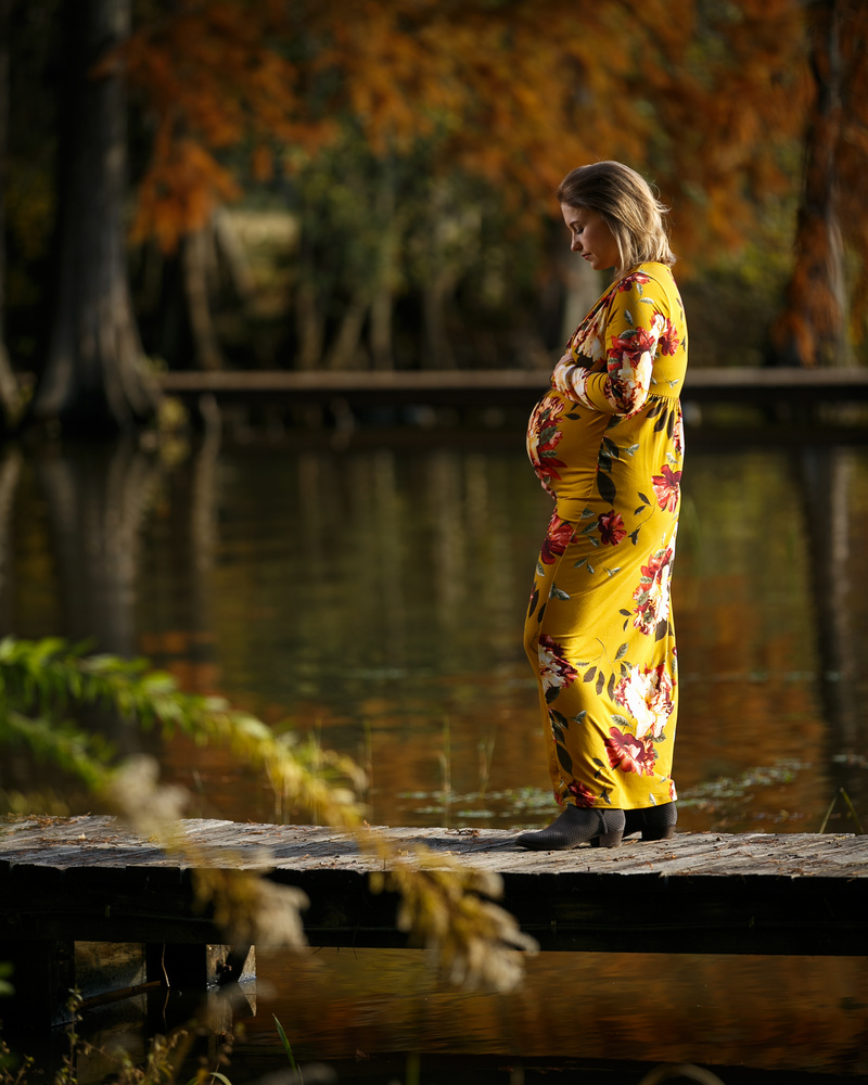View Maternity Shoot on the Lake by Jeff Blickenstaff