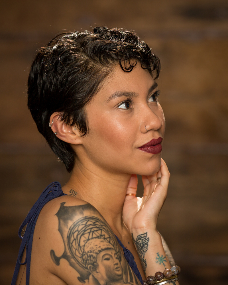 View Portrait of a Woman by Jeff Blickenstaff