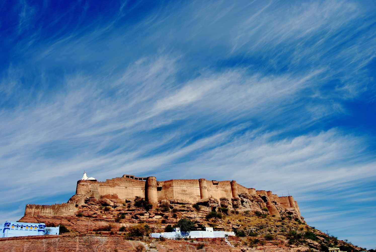 View Mehrangard Fort--The Fort from History living in Present by Khivraj Sharma
