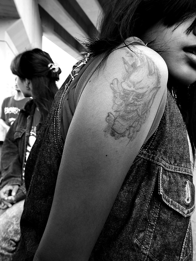 View Girl and tatto by Riofansyah Hardtantha Sulaeman