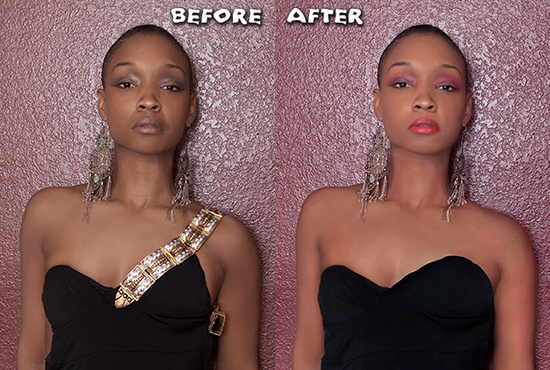 View Before and After Work by Hussain Ahmed