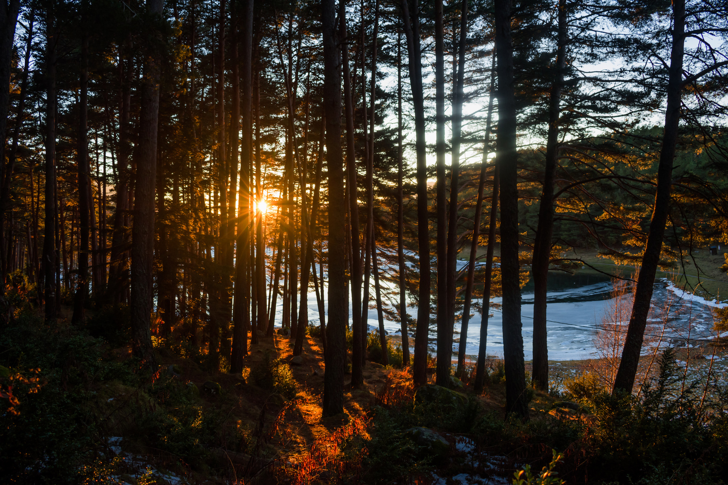 View Sunset in Andorra by Alex Ponsa Sanchis