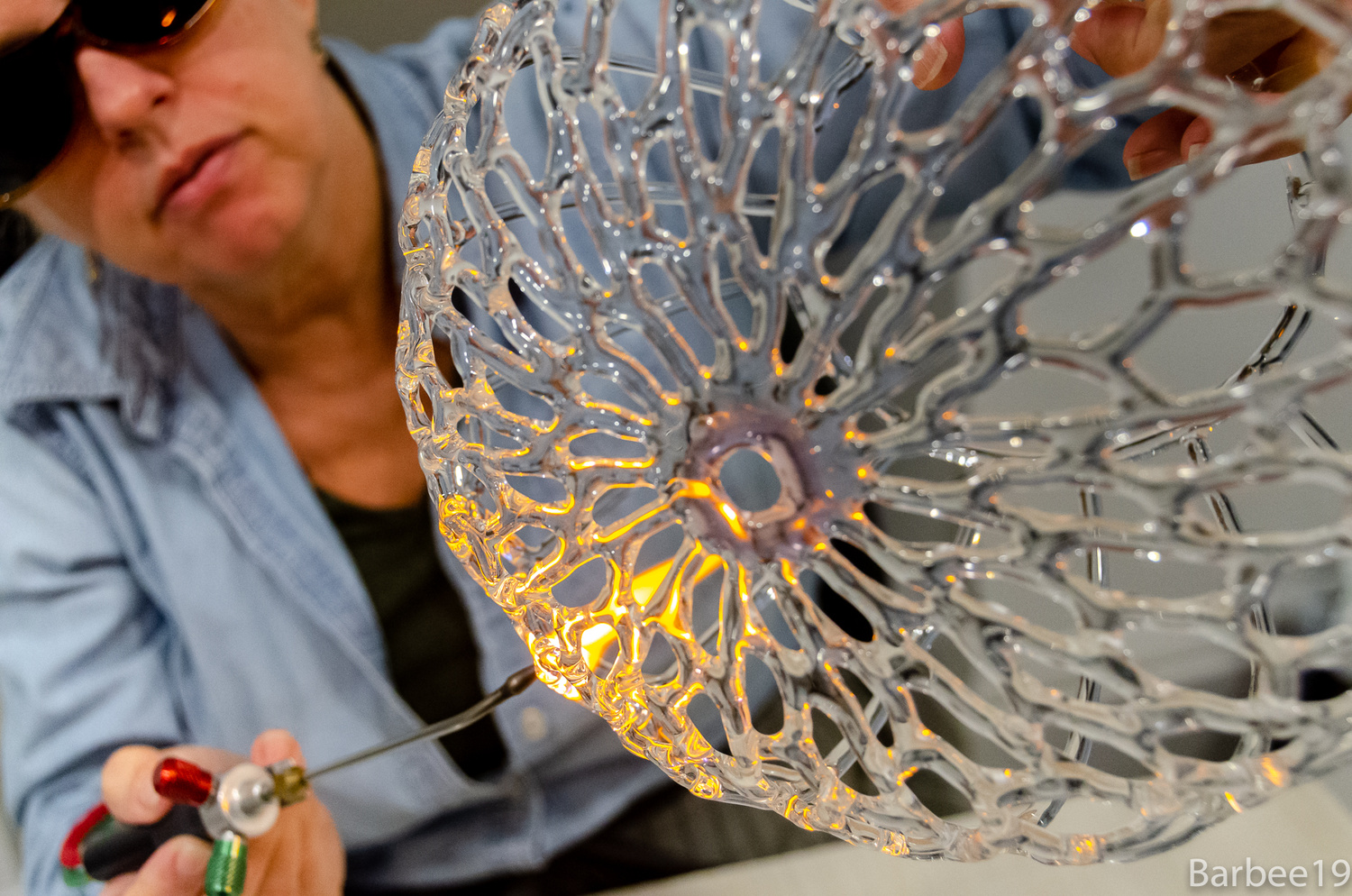 View Glass Artist Emily Williams by Bryan Barbee