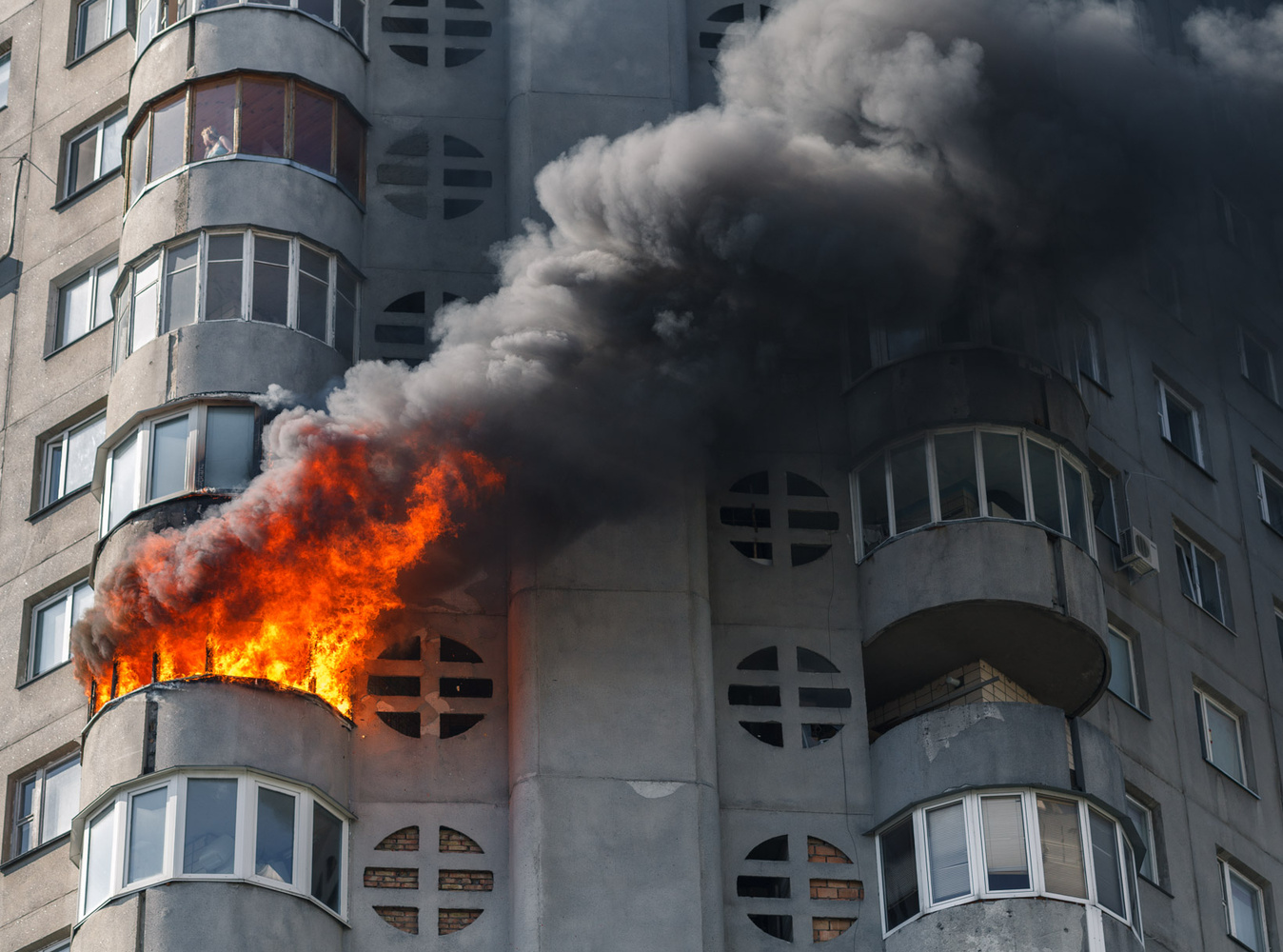 View fire water burn. by Oleksandr Gontar