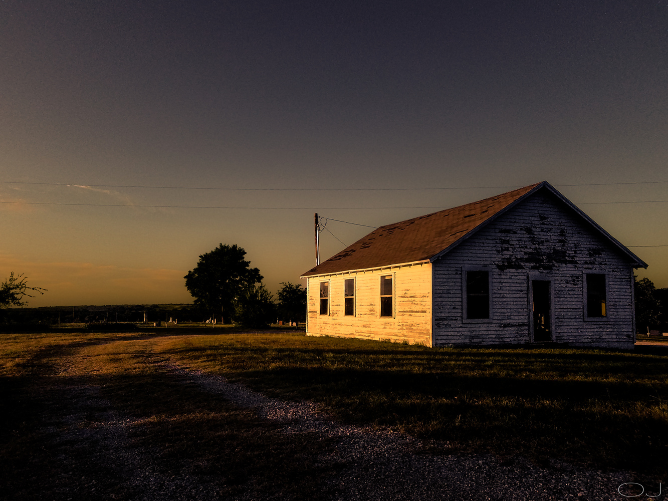 View Country Church by Orlando Vera
