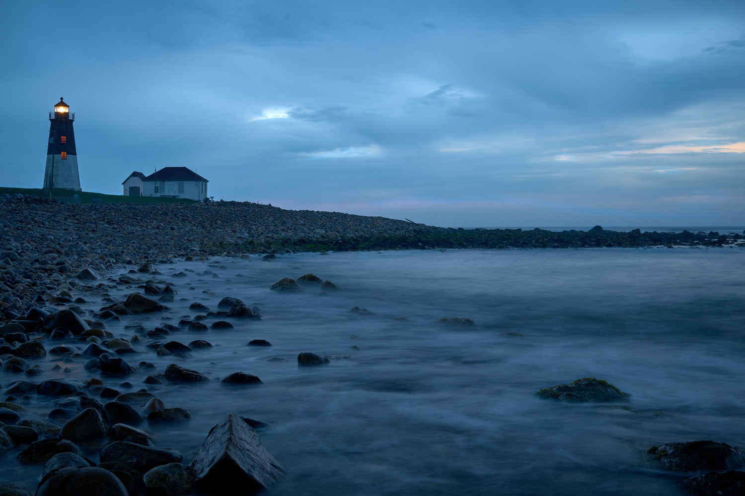 View PT. Judith Lighthouse, RI by Timothy Guilbeault