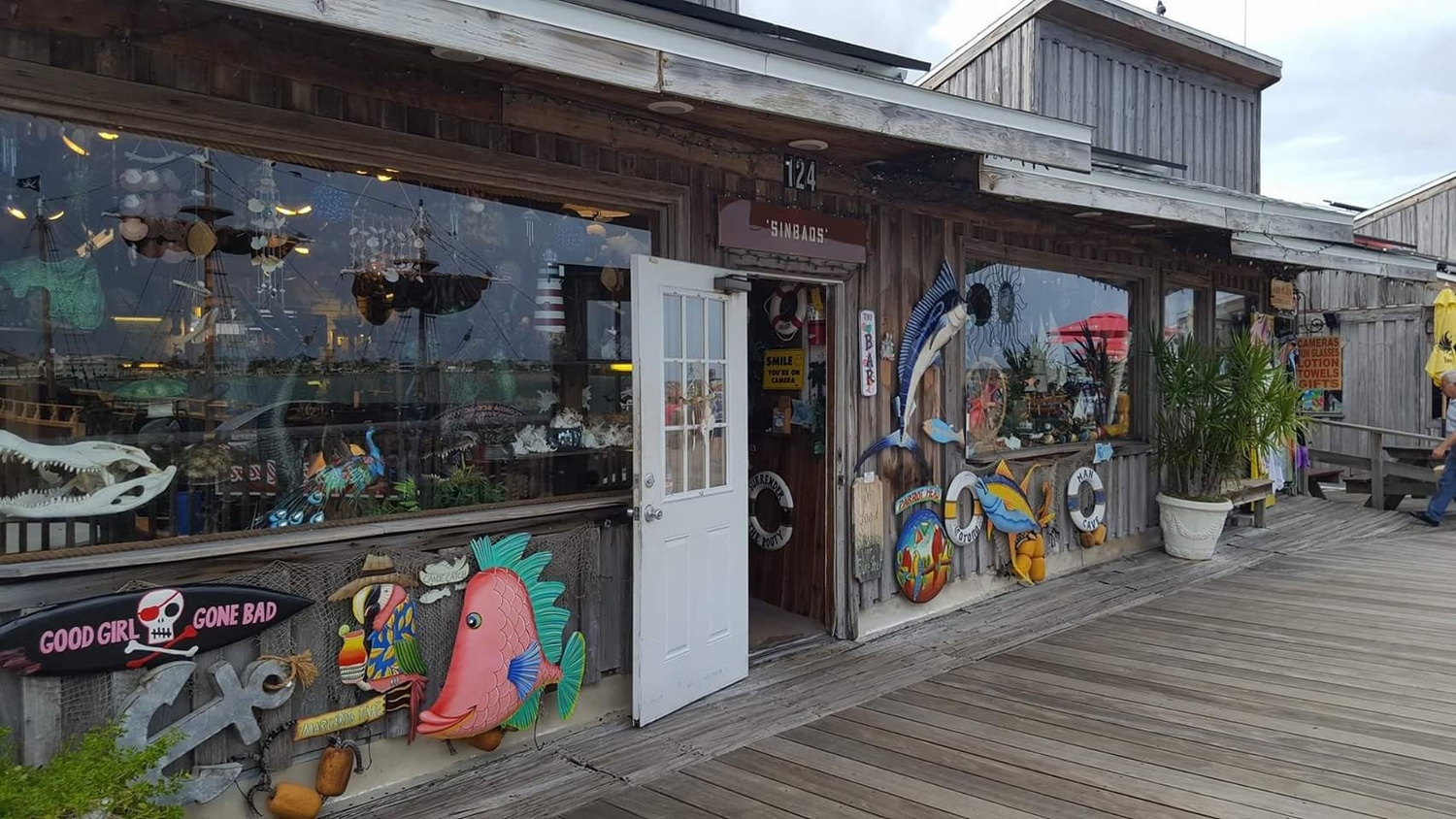 View Sinbad's Tropical Seashell Store by Kinda Bush