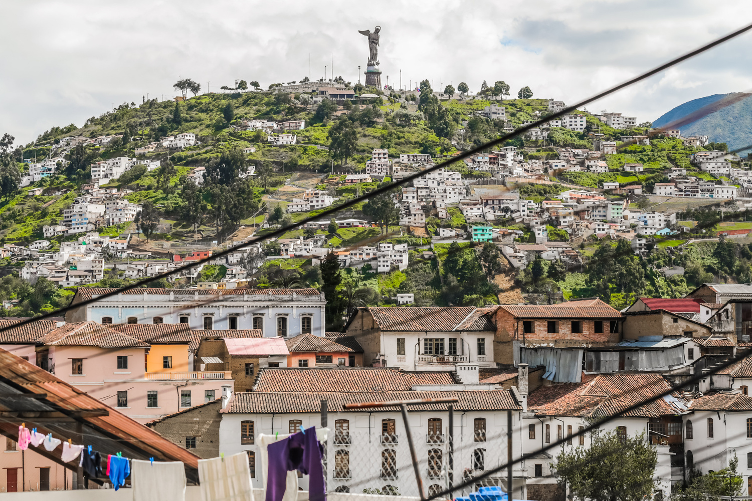 View El Panecillo - South America - Street View by Andrew Dang