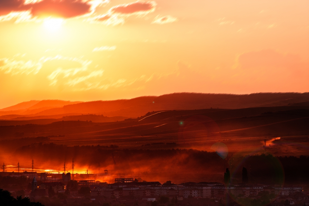View Early sunset by Tudor Stupariu