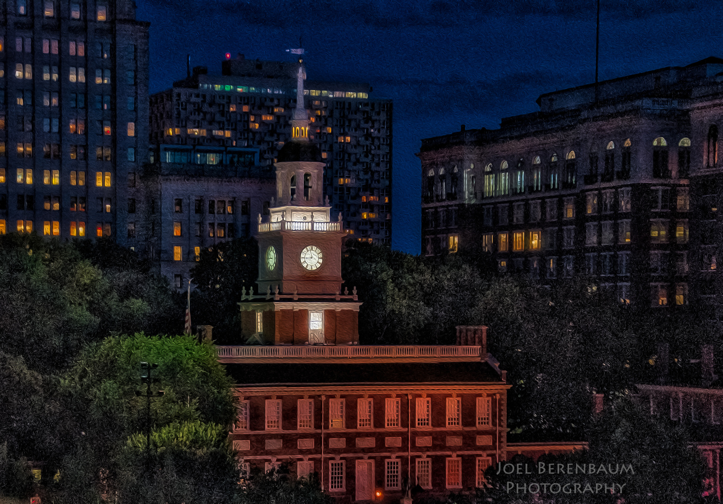 View Independence Hall by Joel Berenbaum