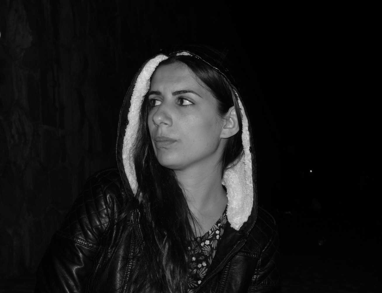 View Night portrait by Blaga Dimitrova