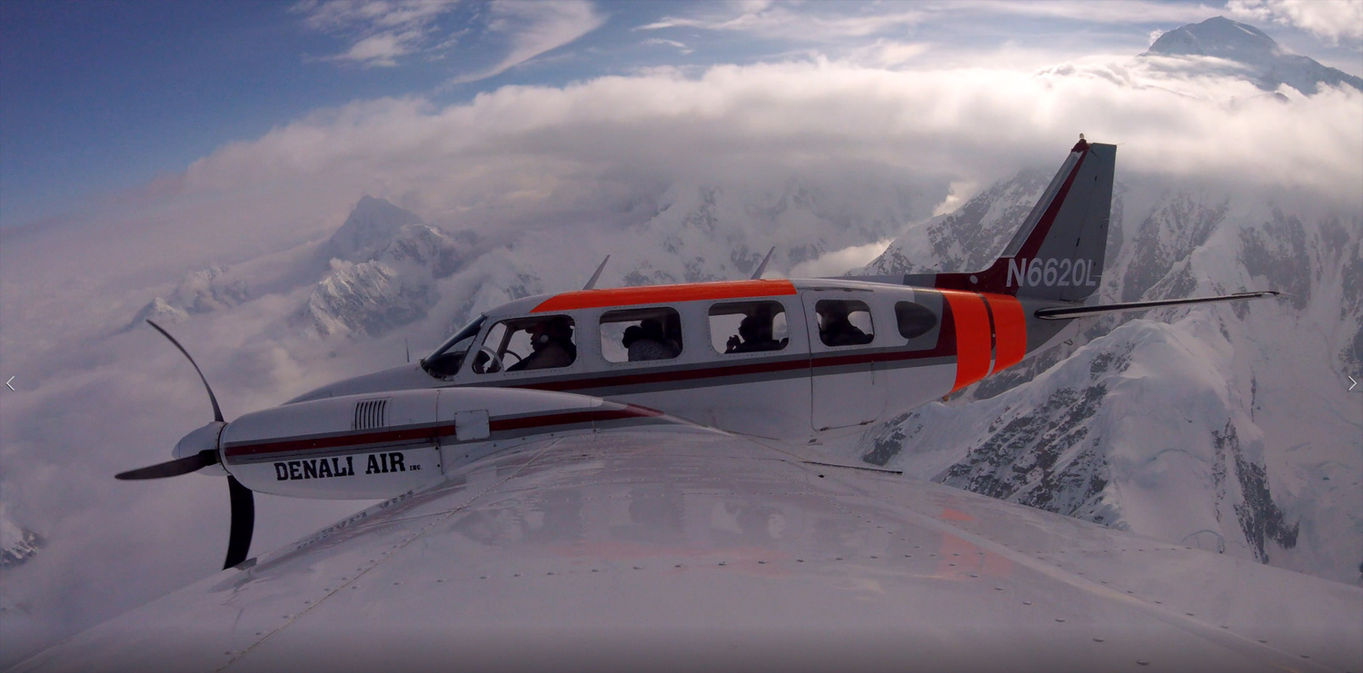 View Denali Air over the park by Rob Stapleton