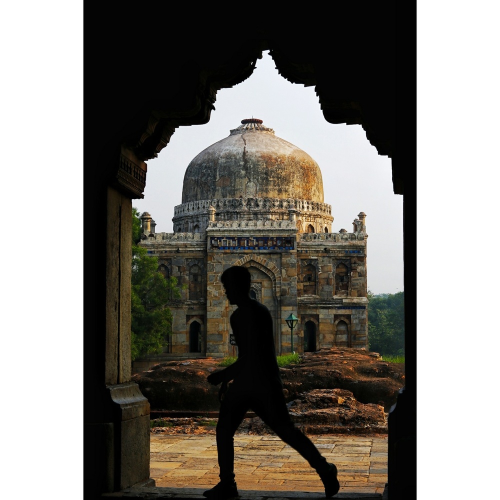 View A Morning at Lodhi Garden by Ashish Gautam