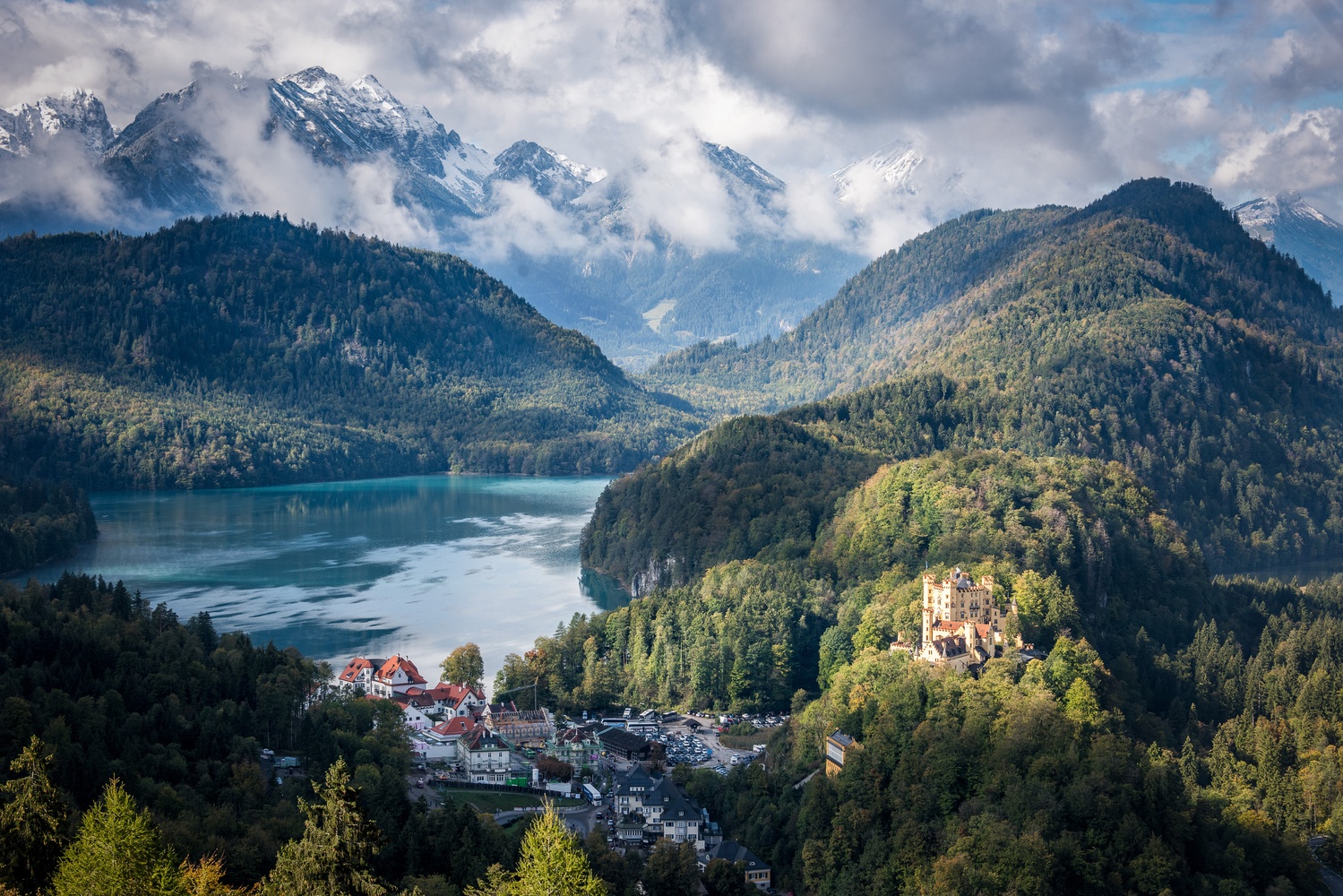 View Schloss Hohenschwangau by Leo Yim