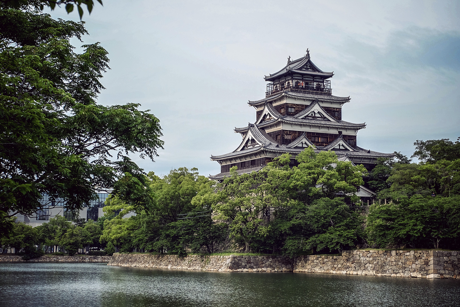 View Hiroshima Castle by Vming Yan