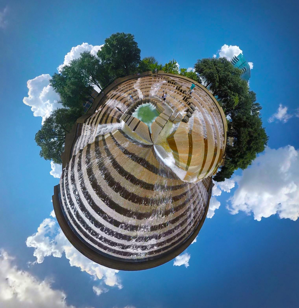 View Watergarden Ft Worth Texas by Stephen Morriss