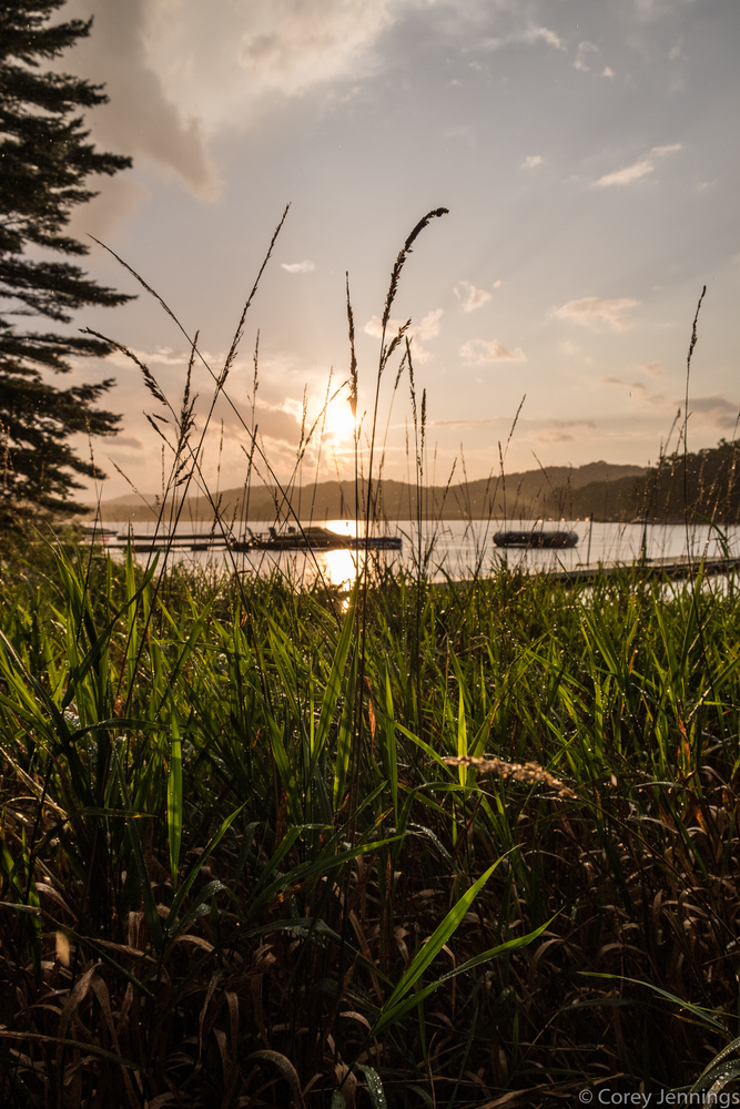 View Deep Creek Lake - Rain by Corey Jennings