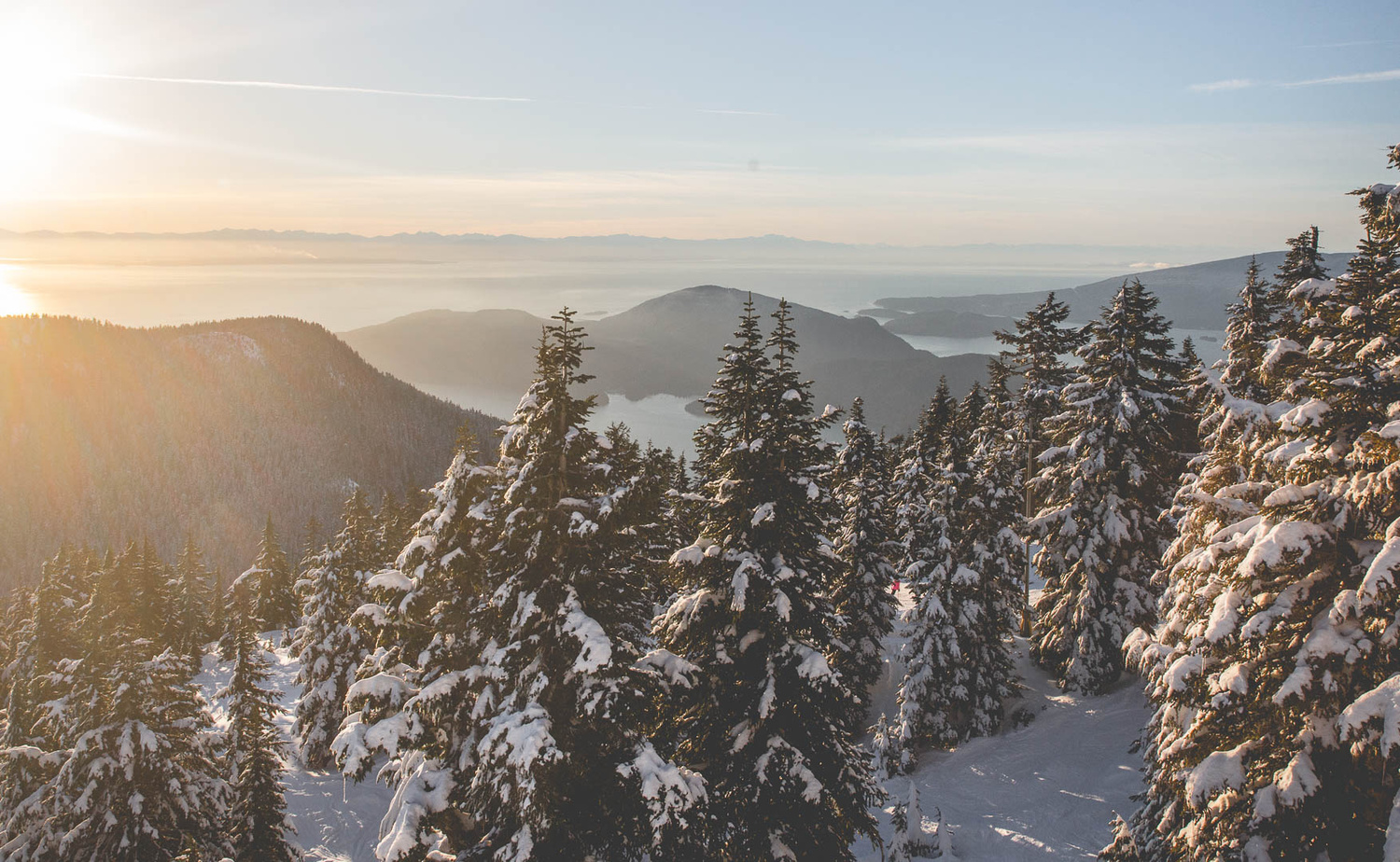 View When heaven is in the shape of a mountain and is just a heart beat away. by Rory Coomey
