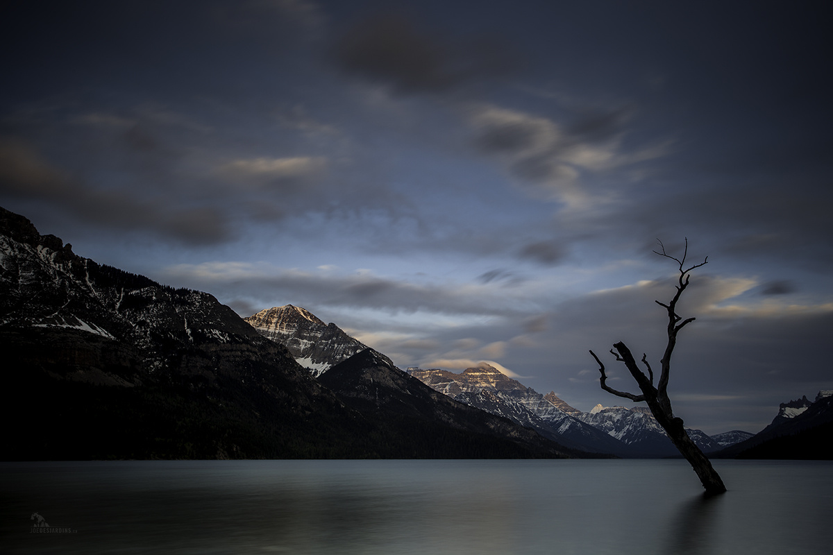 Sunset on Upper Waterton Lakes by Joe Desjardins | Fstoppers