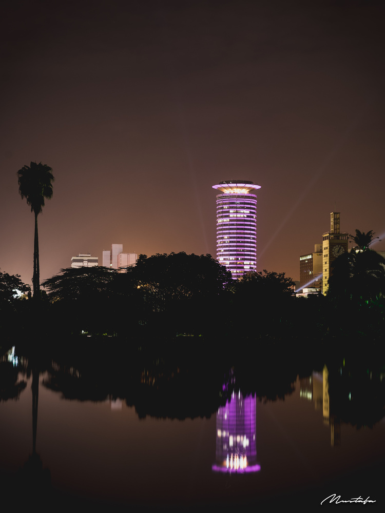 View Purple Reflection, Nairobi by Mustafa Omar