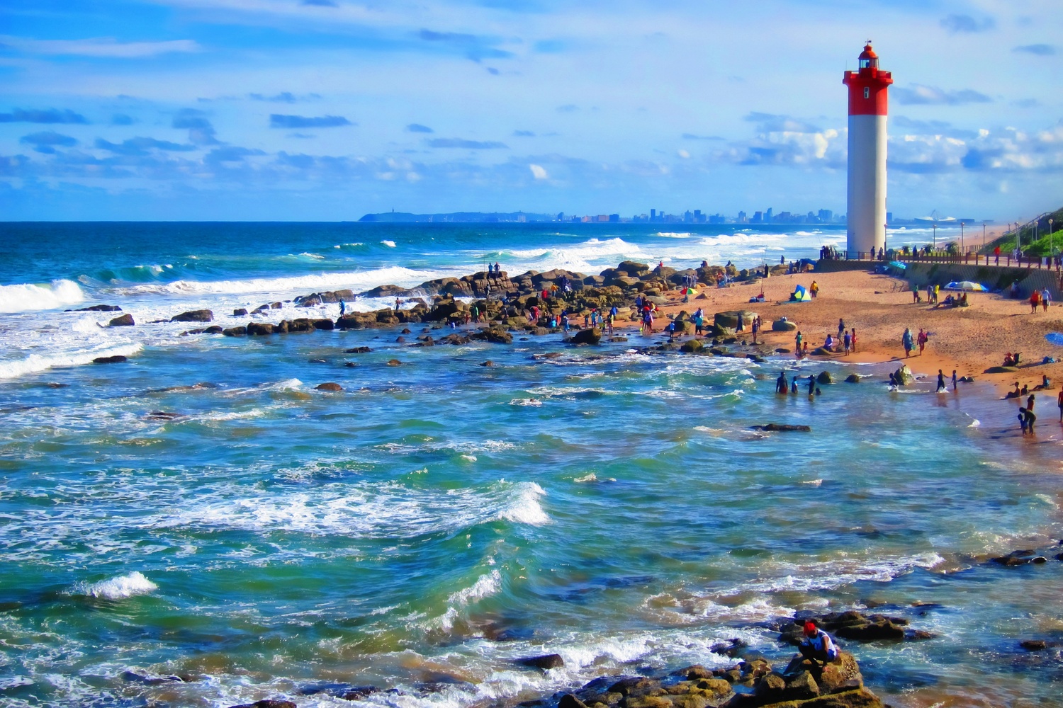 View Umhlanga Beach by Gavin Plessis
