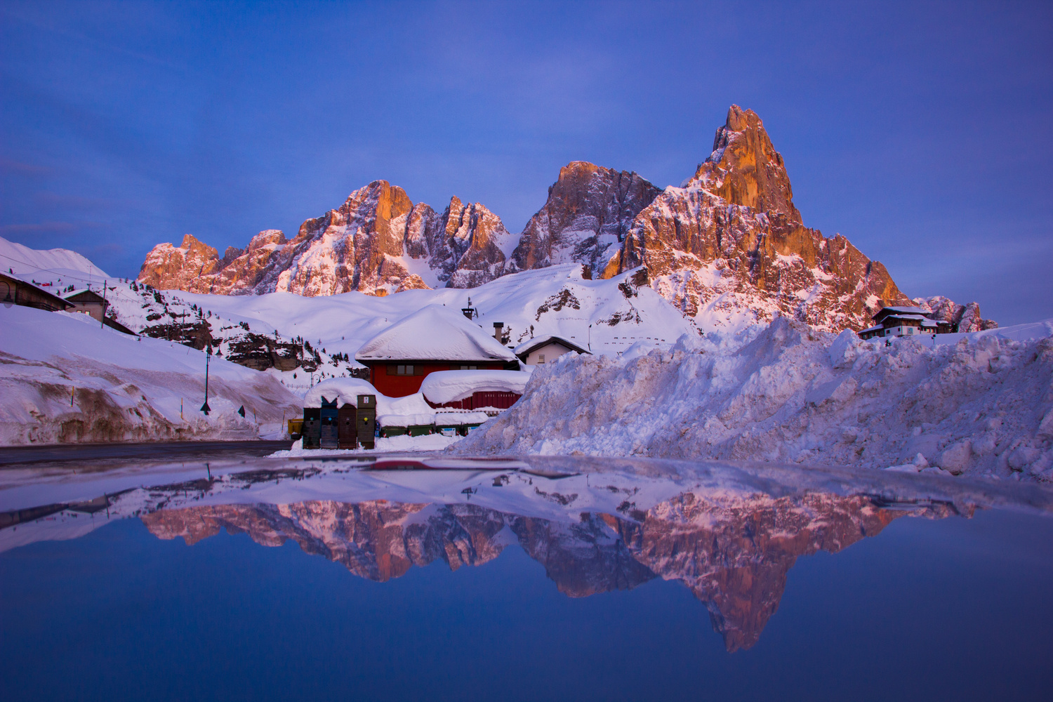 View Cimon della Pala by Julia Yolshina