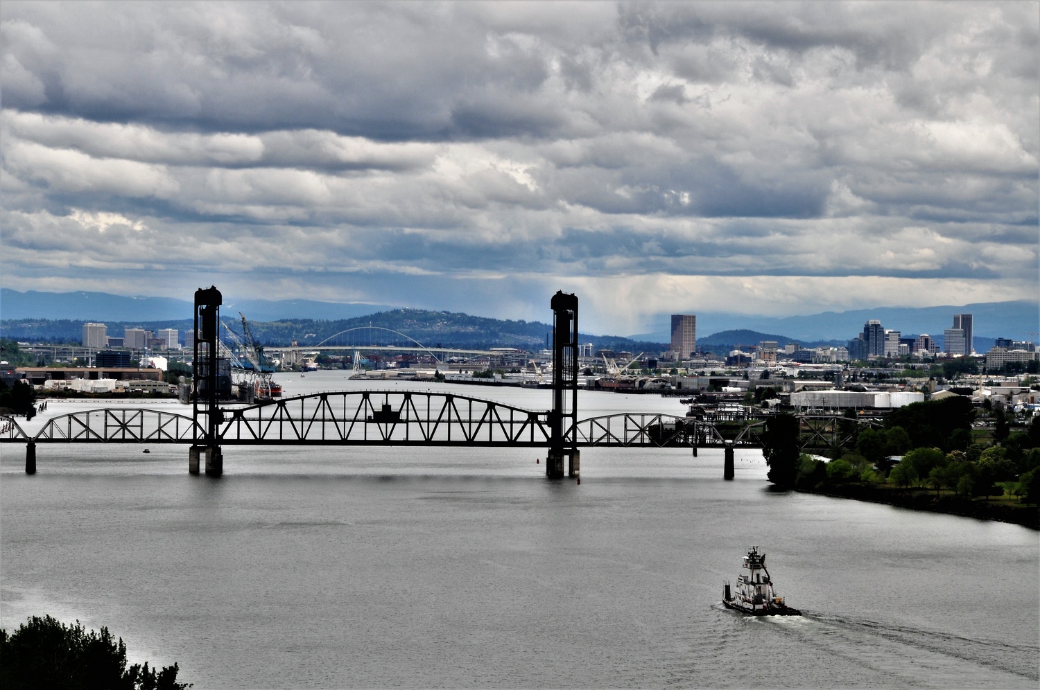 View WILLAMETTE RIVER by Bret Henry
