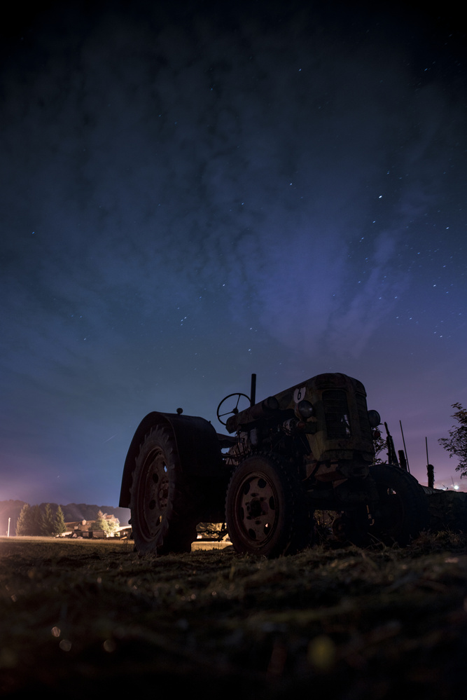 View rural night by Aaron Siegler