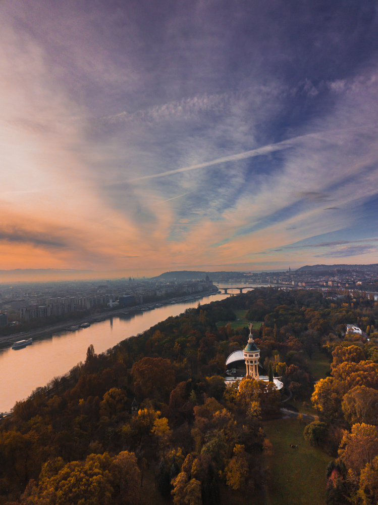 View Budapest Water Tower by Kovács Apor