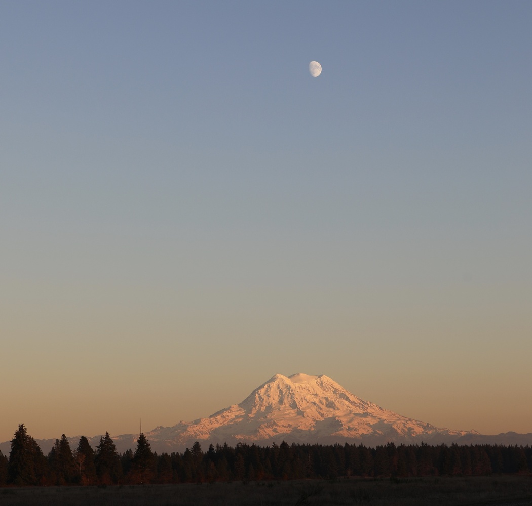 View Big mountain little moon by T Rossi