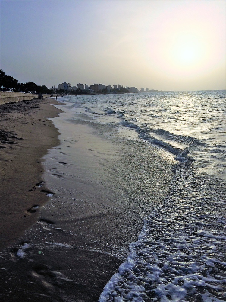 View waves by the seashore by mike jones