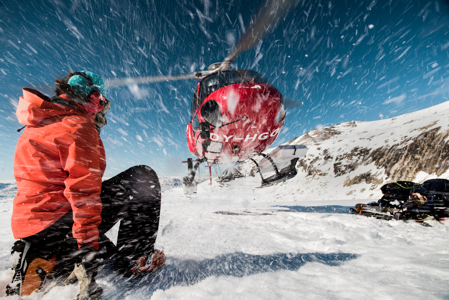 View Heli Blast by Philip Field
