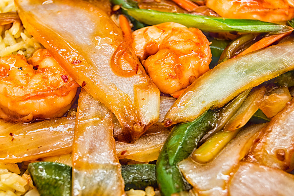 View Hot & Spicy Shrimp by Gary Brosius