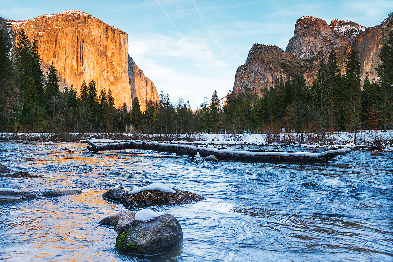 View Glowing El Cap by Carla Anderson