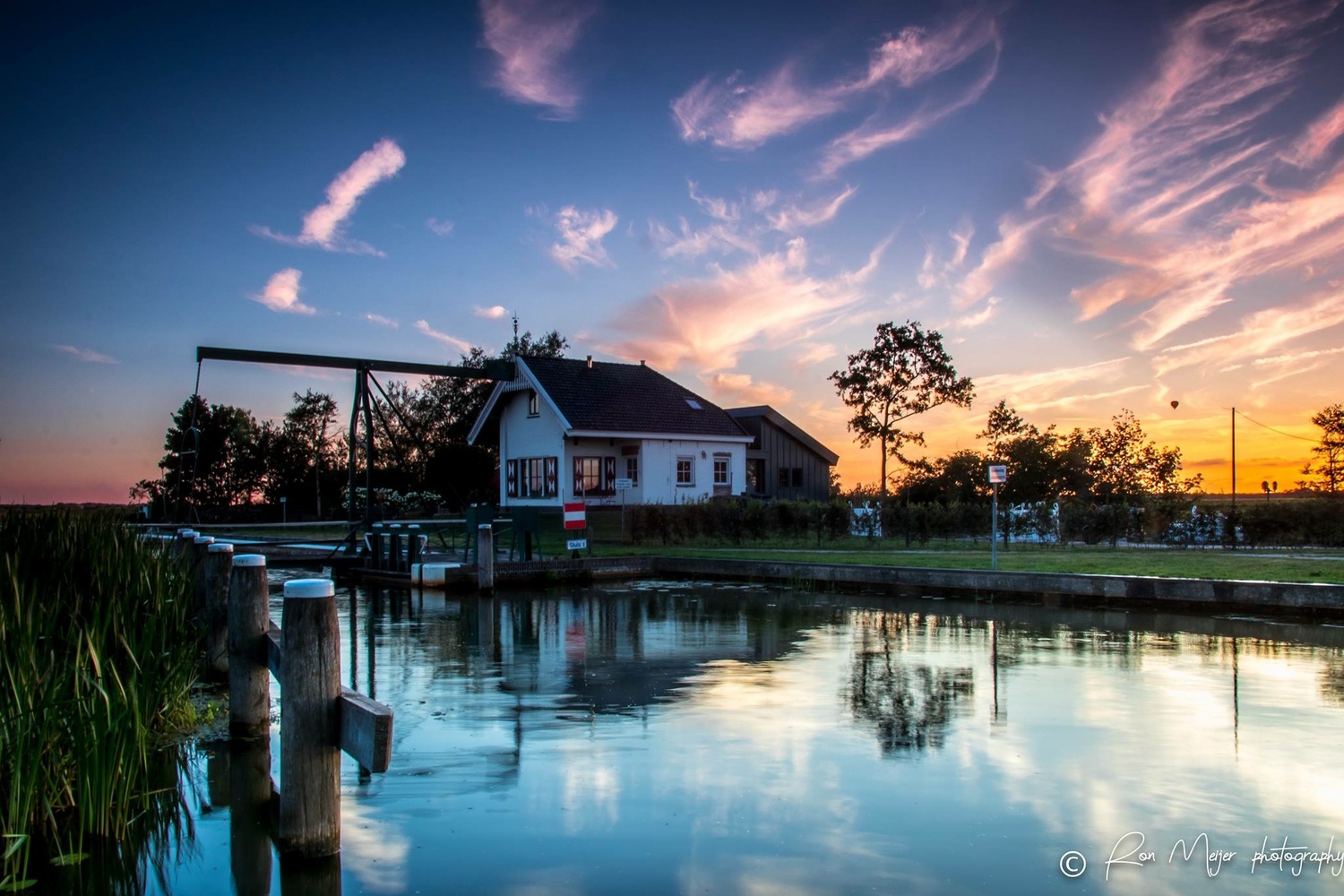 View Bridge in Fryslân by Ron Meijer