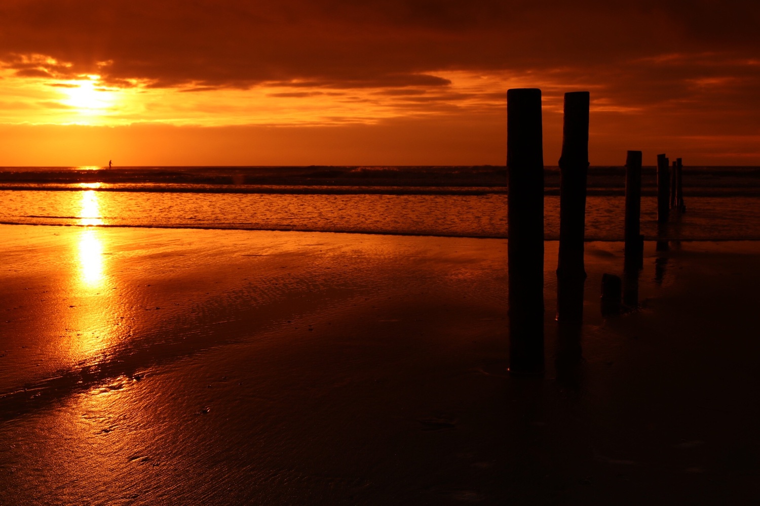 View On the beach by Ron Meijer