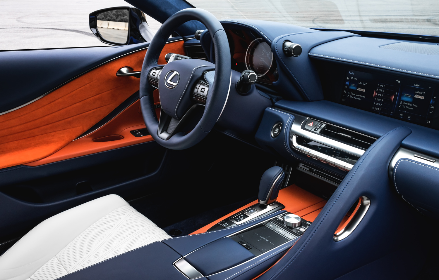 INTERIOR SET FROM THE LEXUS LC 500 INSPIRATION SERIES 100 Automotive